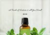 Pure peppermint essential oil