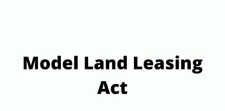 Model Land Leasing Act